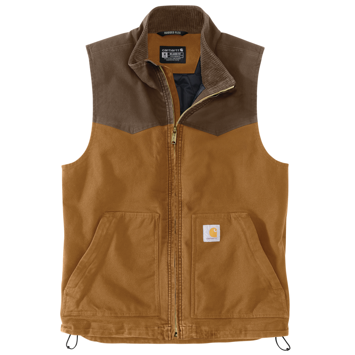Carhartt Montana Rugged Flex™ Duck Vest - Carhartt Brown/Coffee, XL