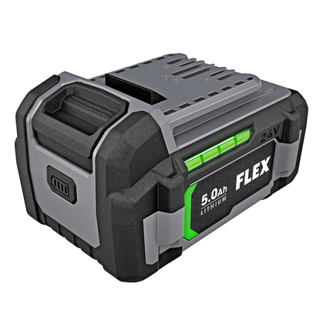 Compact 24V lithium-ion battery pack with 5.0 Ah capacity for power tools and home improvement tasks