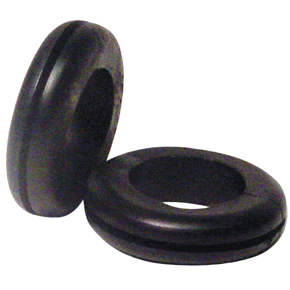 Black vinyl wire insulation grommets with snap-in design for electrical and home improvement projects under $50 collection