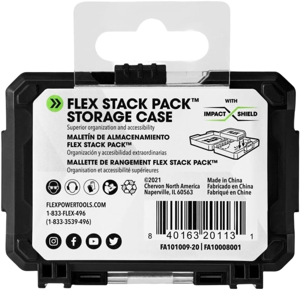 FLEX Impacks 20-Pc. 1" Mixed Allen & Slotted Impact Driver Bits