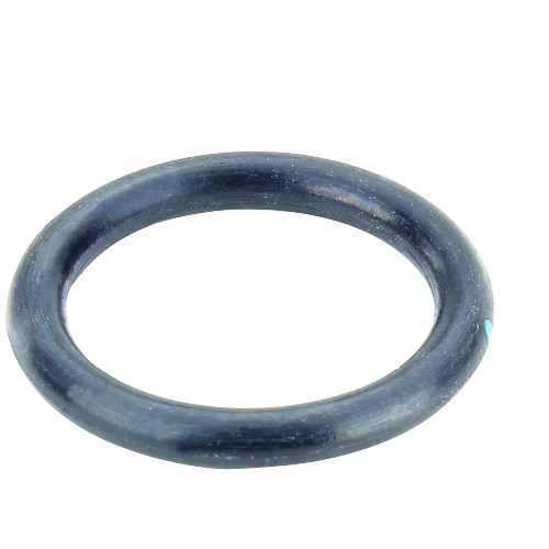 Black rubber O-ring seal for machinery or equipment maintenance in tools and home improvement tasks