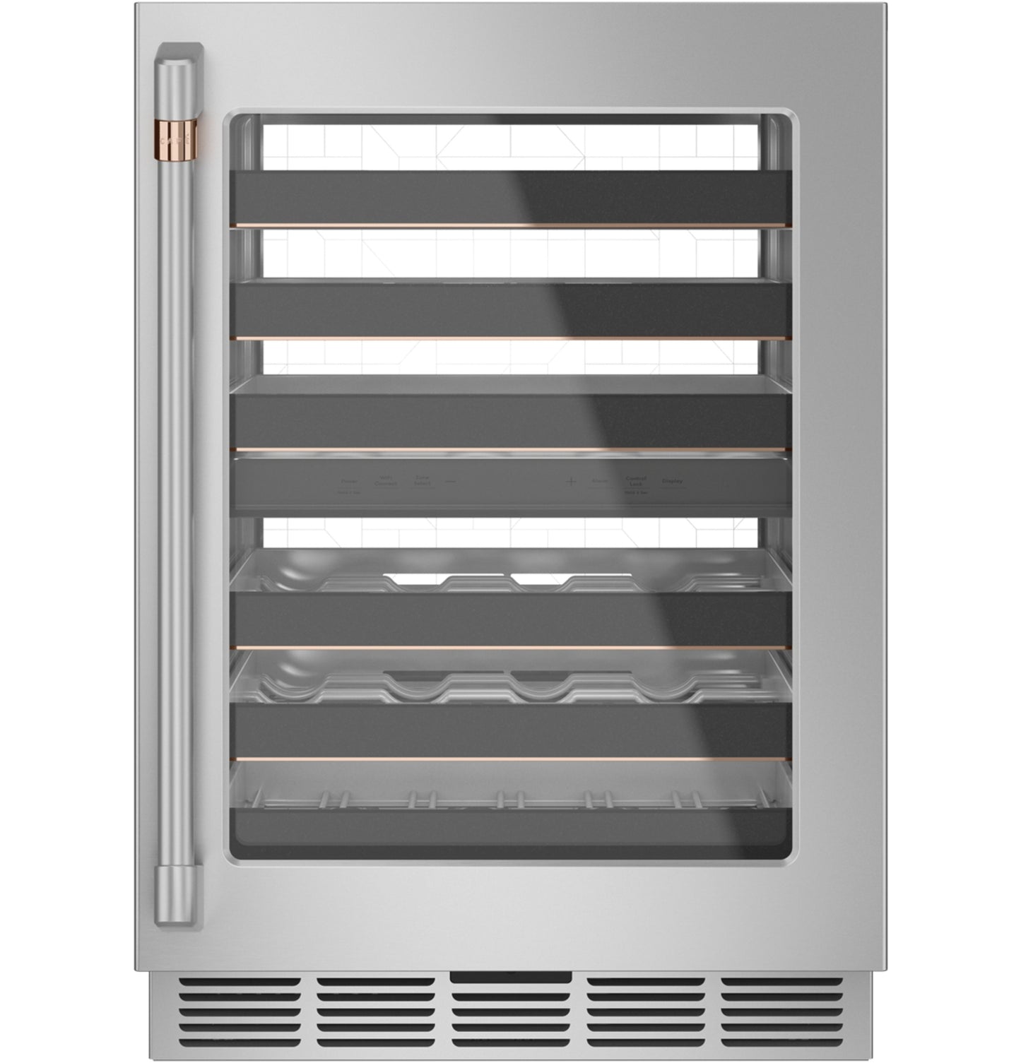 CAFÉ™ 46-Bottle Dual Zone Wine Cooler