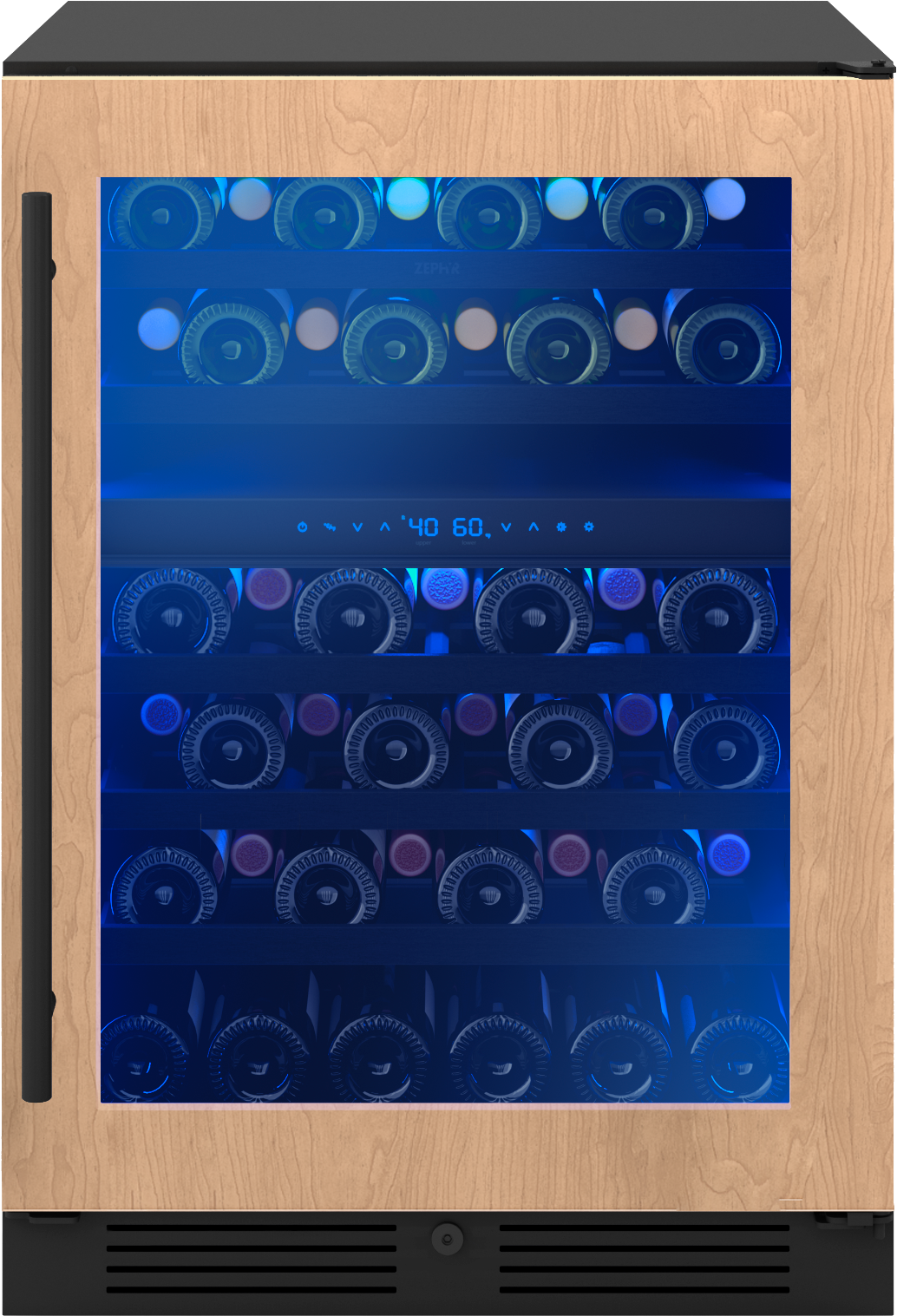 Wine Cooler 24", Reversible, Dual Zone