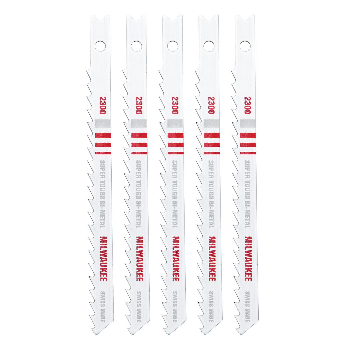 Milwaukee 4" 6TPI U-Shank Multi-Material Bi-Metal Jig Saw Blade (5 PK)