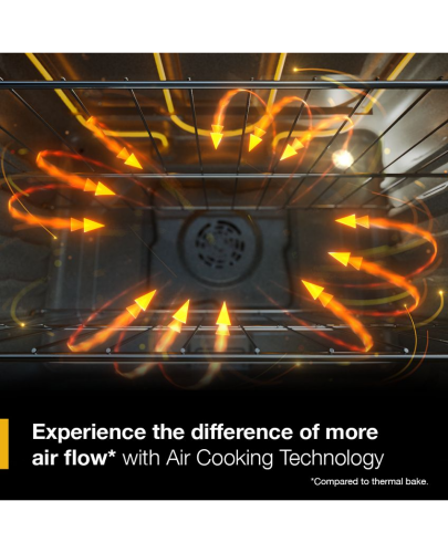 30-inch Gas Smart Range with Air Cooking Technology