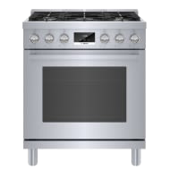 800 Series, Gas Freestanding Range, 30'', Stainless Steel