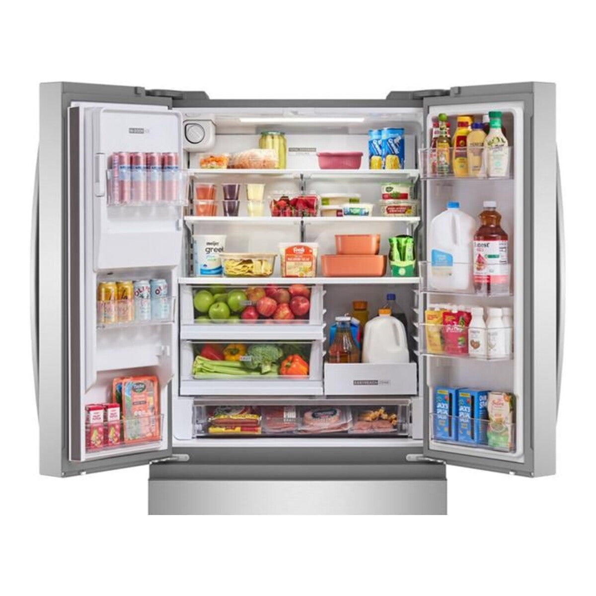 36-inch Wide True Counter-Depth 3-Door French Door Refrigerator - 23.4 cu. ft.