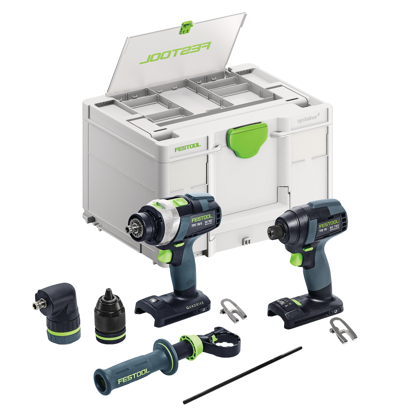 Festool Impact Driver & Drill Set TID 18 Basic-Set – Hartville