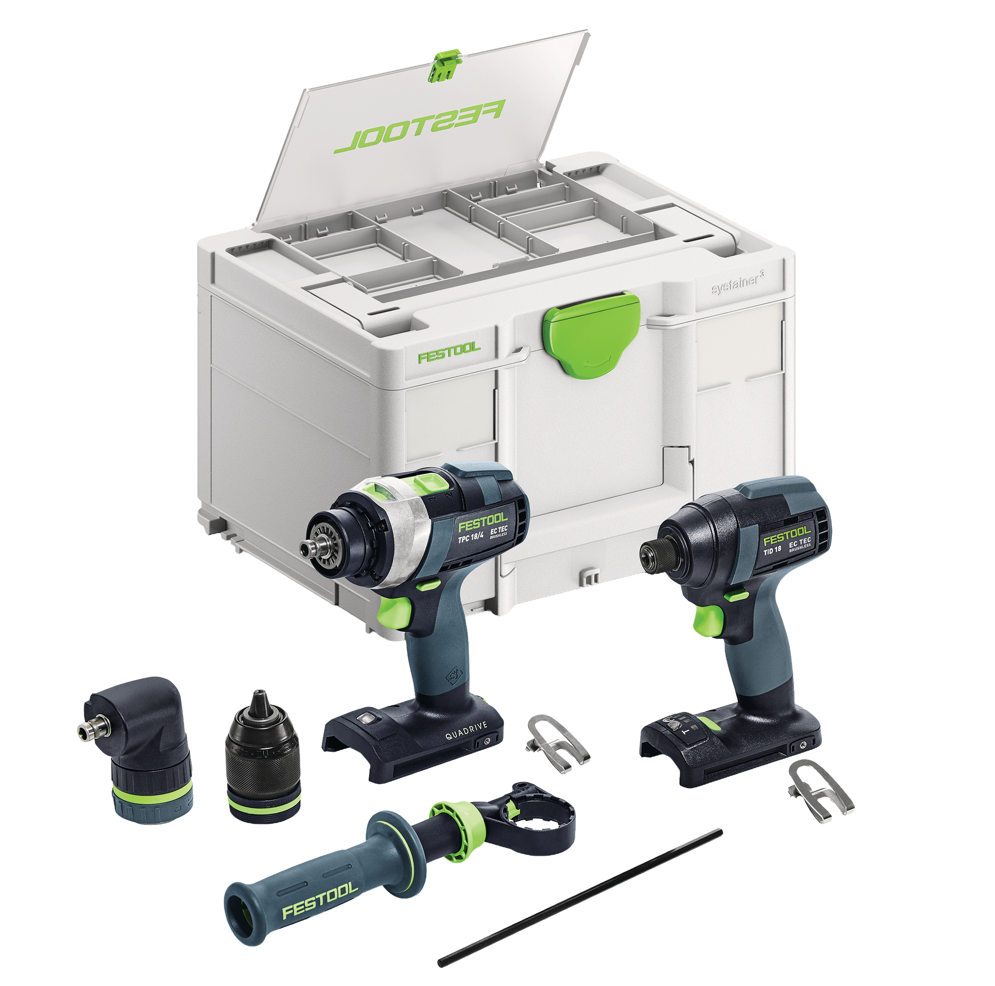 Festool Impact Driver & Drill Set TID 18 Basic-Set – Hartville