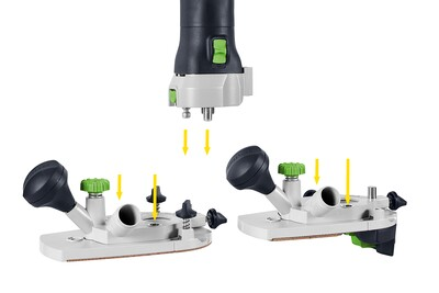 Festool 578012 Cordless Modular Edge Router MFKC 700 EB-Basic