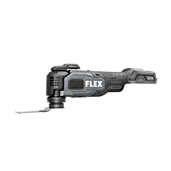 FLEX 24V Reciprocating Saw, Oscillating Multi-Tool, Drill Driver, and Impact Driver Kit