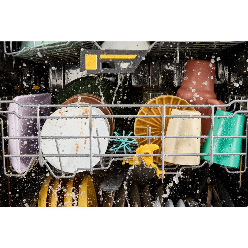 Whirlpool® 24-Inch Top Control Dishwasher with Total Coverage Wash and Auto Open Air Dry in Fingerprint Resistant Stainless Steel