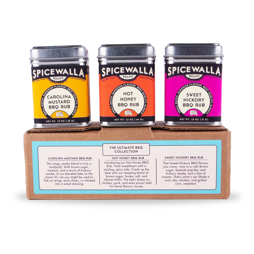 Spicewalla Ultimate BBQ Rub Seasoning Collection, 3pk
