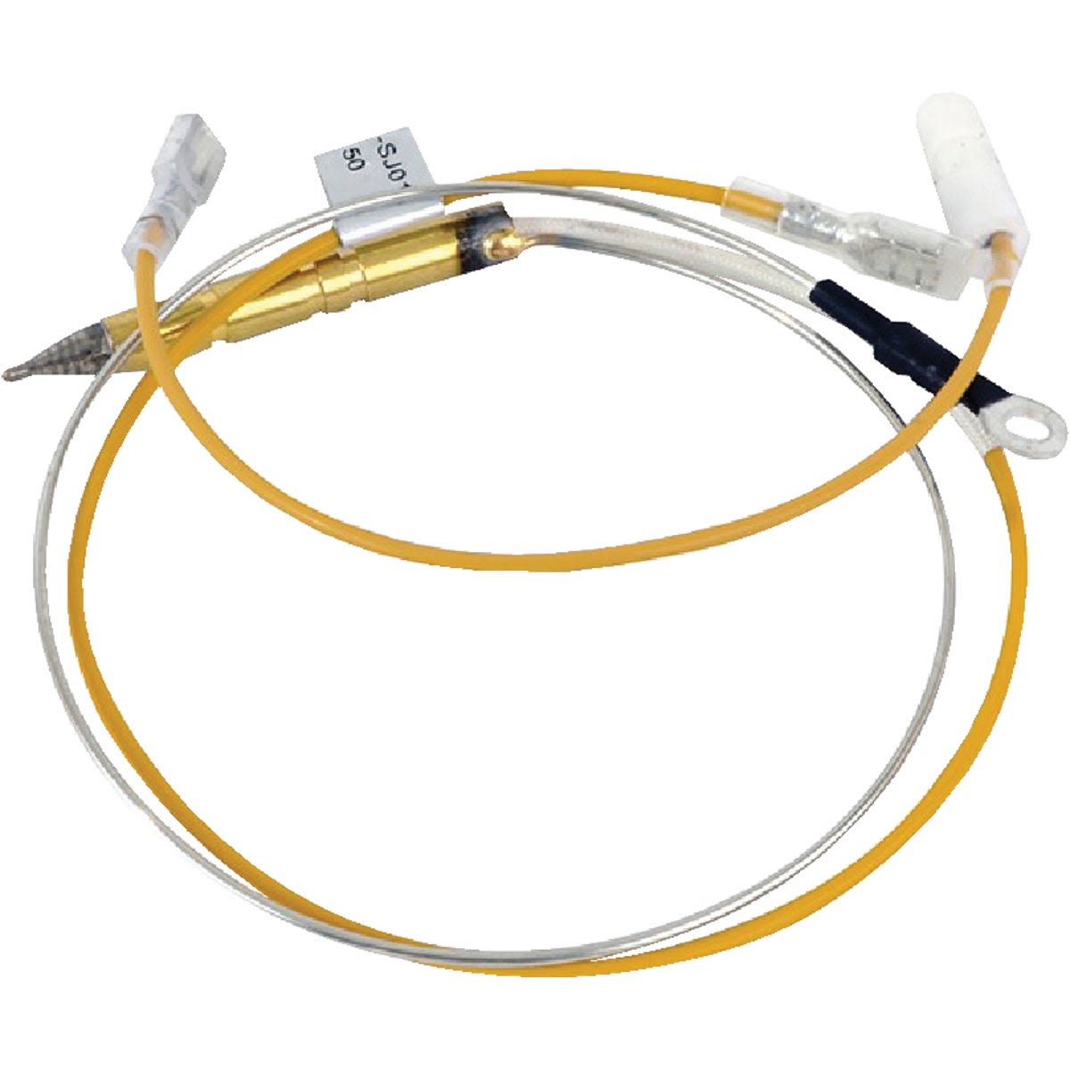 Replacement thermocouple wire with tip-over switch and connectors for home improvement tools and heating devices