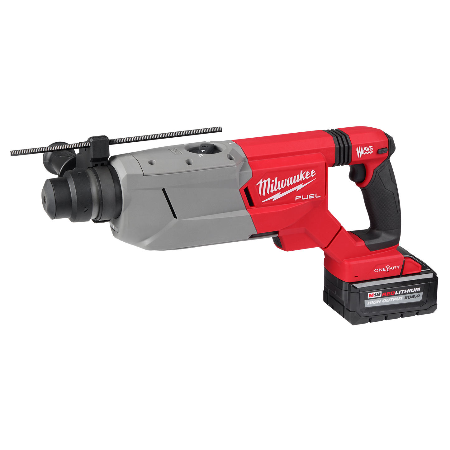 Milwaukee M18 FUEL™ 1-1/4” SDS Plus D-Handle Rotary Hammer Kit w/ ONE-KEY™