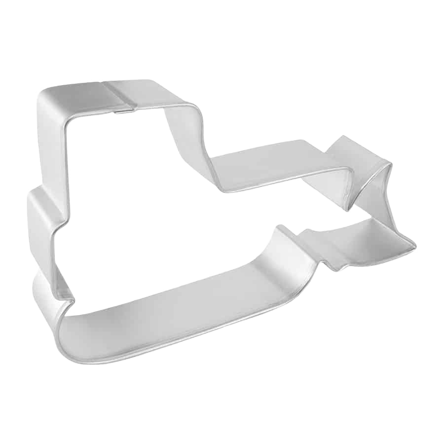 Tinplated steel bulldozer-shaped cookie cutter for baking in Kitchenware, Bakeware, and Kitchen Gadgets under $50 collections