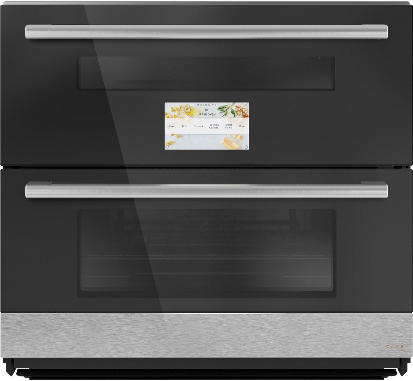 CAFÉ™ 30" Duo Smart Single Wall Oven in Platinum Glass