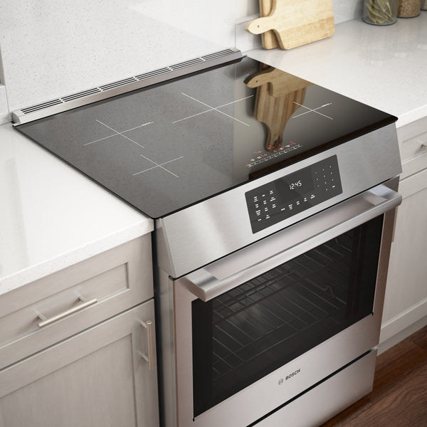800 Series, Induction Slide-in Range, 30'', Stainless Steel