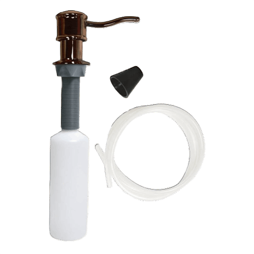 Danco Universal Soap Dispenser with Curved Nozzle Bronze
