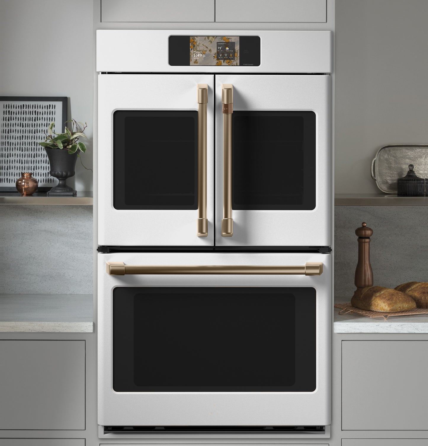 CAFÉ™ Professional Series 30" Smart Built-In Convection French-Door Double Wall Oven