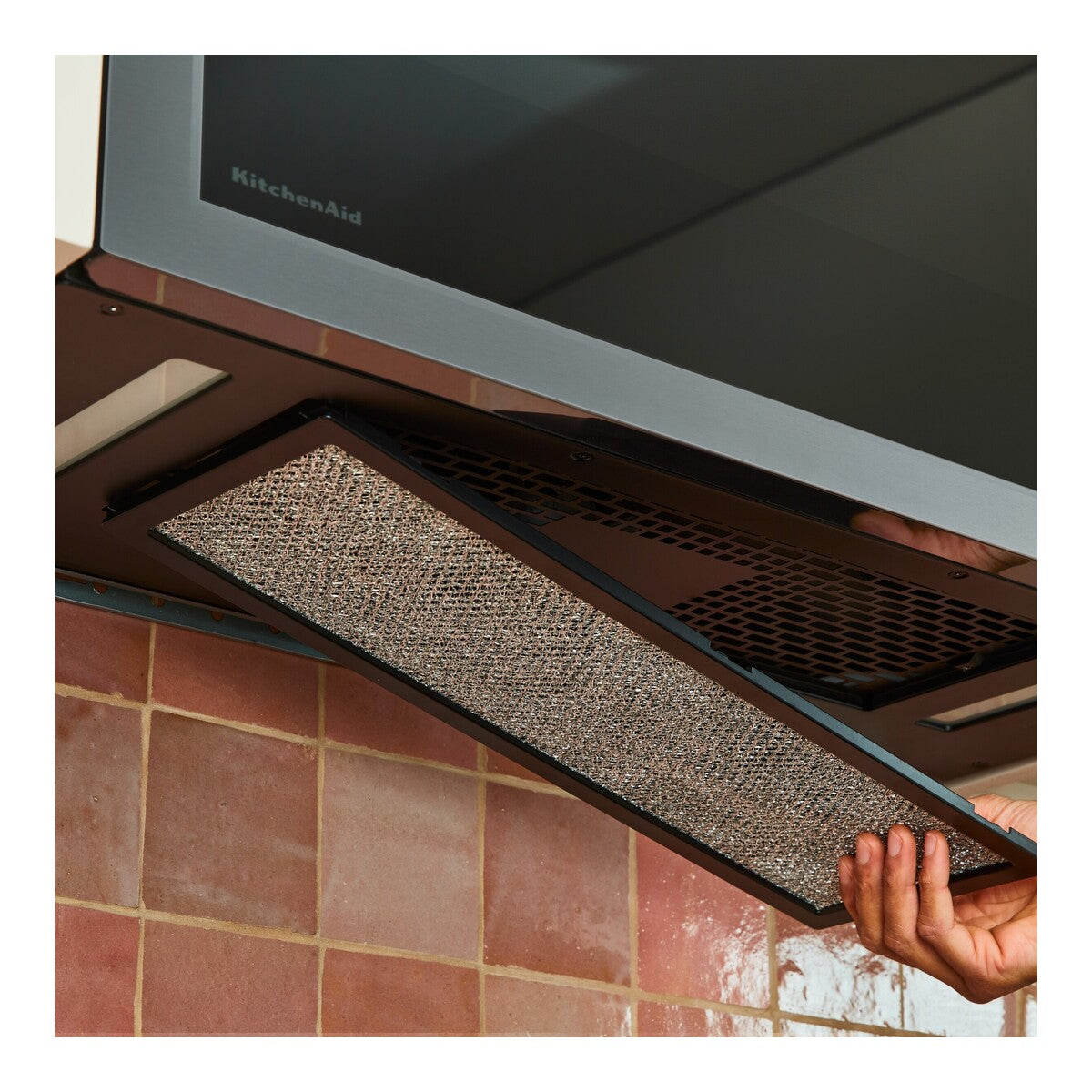 Over-The-Range Microwave with Flush Built-In Design