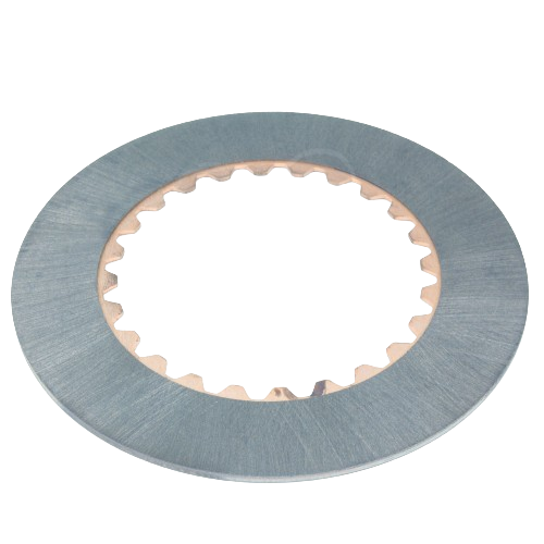 Metal clutch plate with internal teeth for PTO shaft fitment in tools and home improvement applications