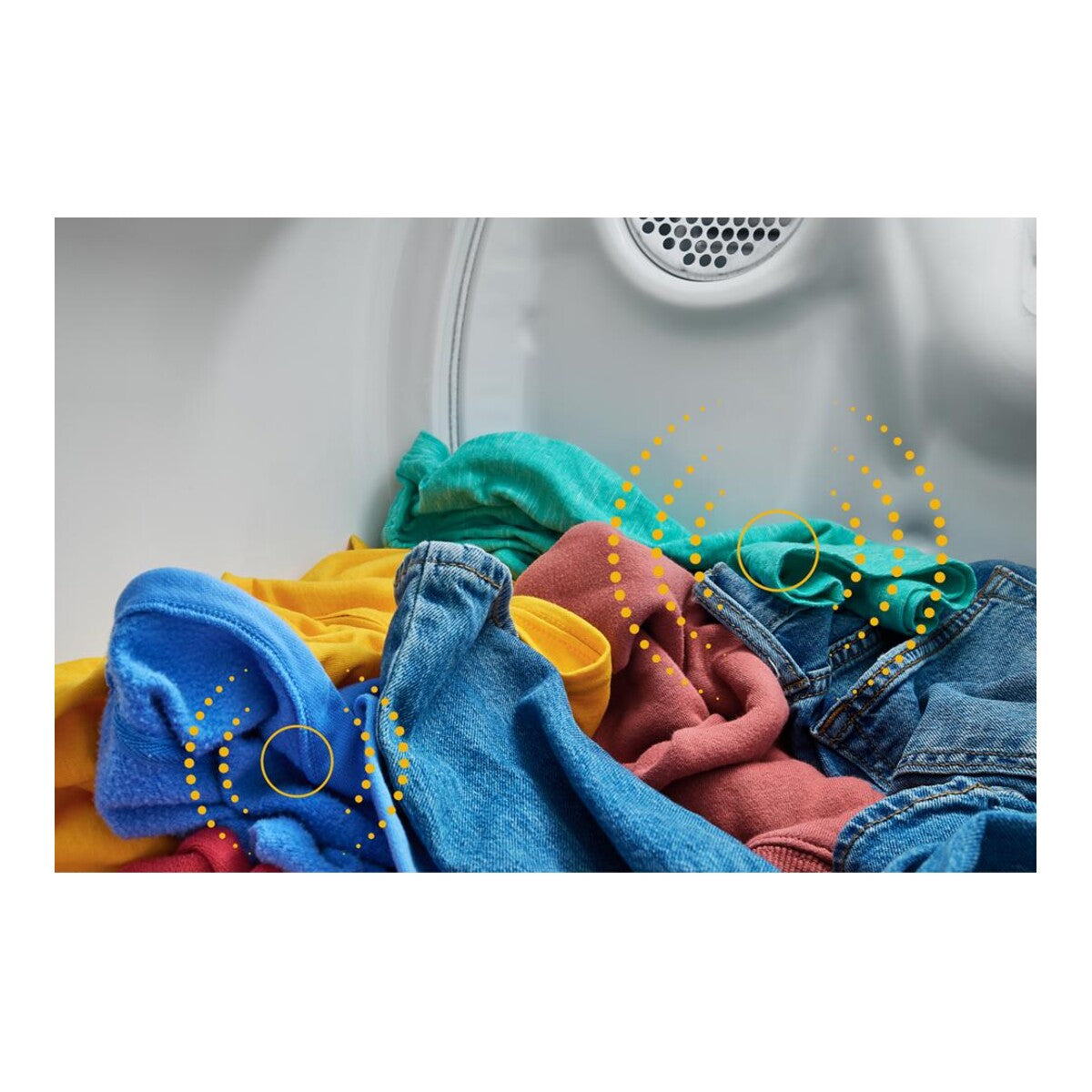 7.0 cu. ft. Gas Dryer with Adaptive Dry - Vented Top Load Matching