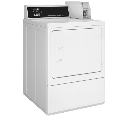 Rear Control Single Electric Dryer - Single Coin Drop (Not for Residential Use)