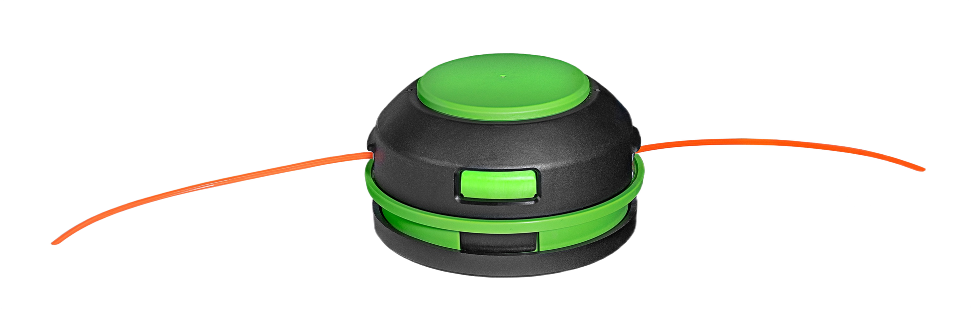 Green and black trimmer head with orange string for tools in EGO and Under $100 collections