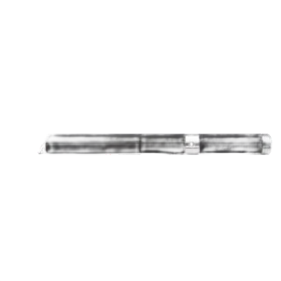 Four-inch black handle extension with metal connector for woodworking tools in home improvement projects