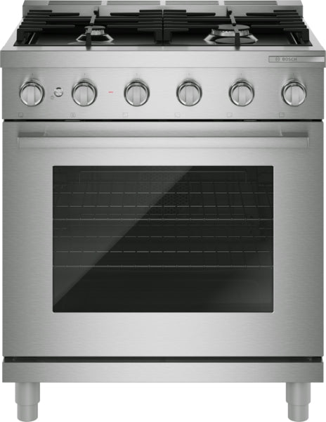 500 Series, Dual Fuel Freestanding Range, 30'', Stainless Steel