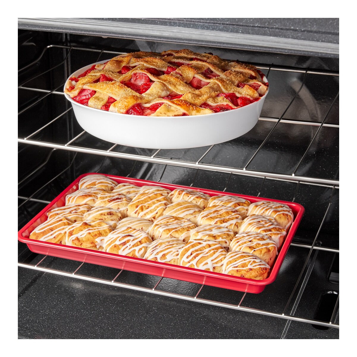 Amana® 30-inch Gas Range with Easy-Clean Glass Door