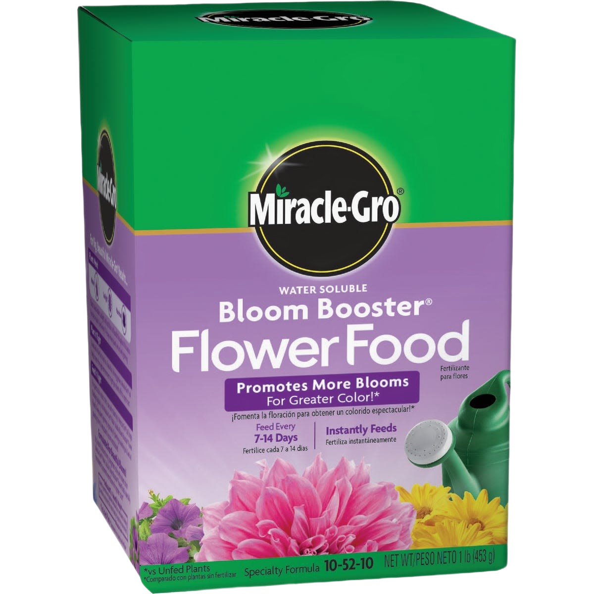 Miracle-Gro Bloom Booster flower food box for plant care and garden fertilizer in lawn and garden collection