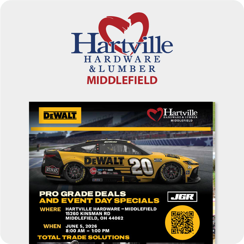 DEWALT Full Throttle Savings Event Flyer - Middlefield Location