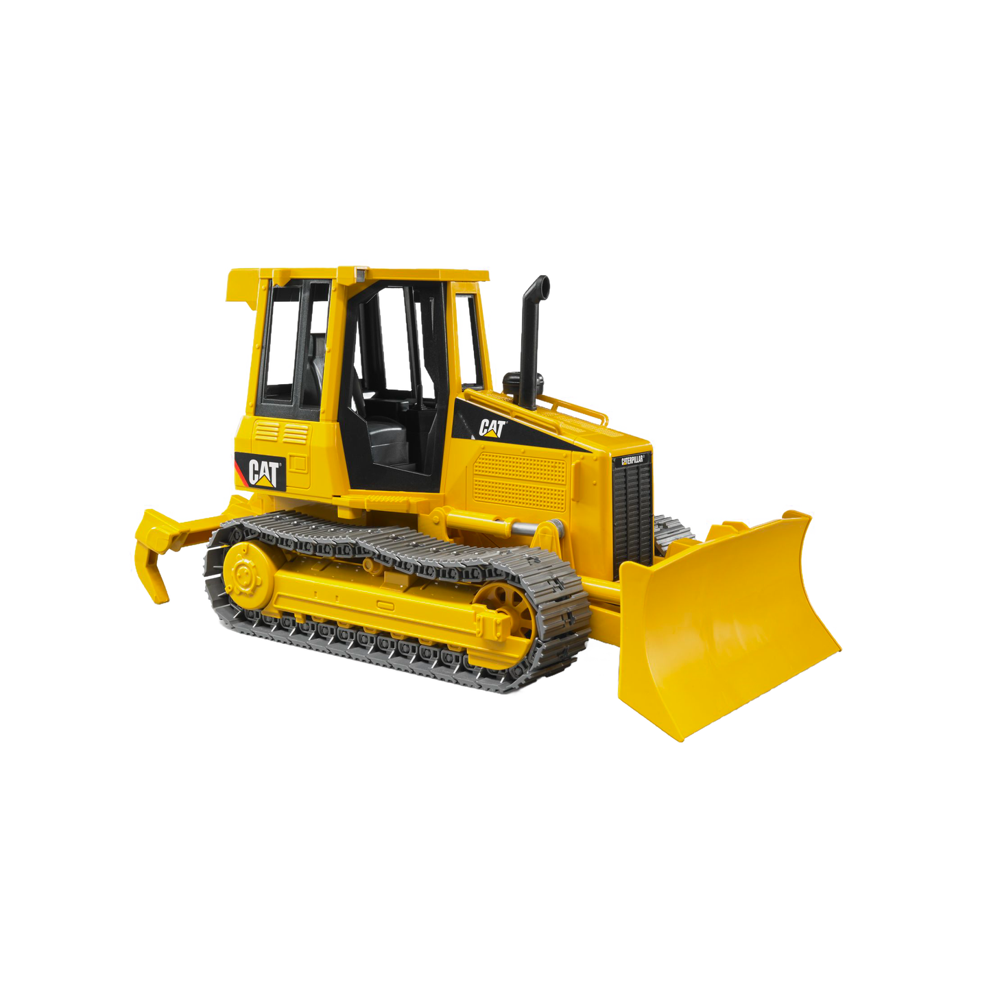 Yellow Bruder Caterpillar toy tractor with realistic tracks and detailed cab from Vehicles & Remote Controlled Toys collection