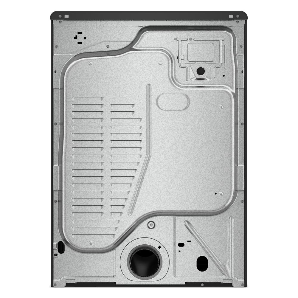 Back panel of 7.4 cu. ft. smart front load electric dryer in metal finish from Dryers collection