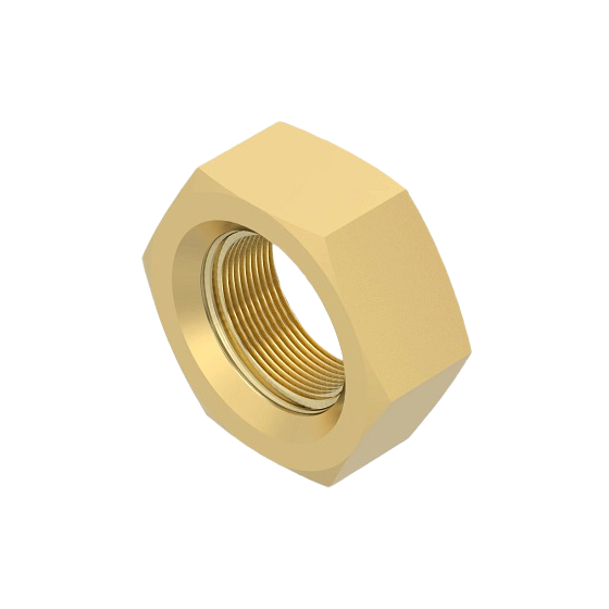 John Deere 14H856 1/2" Hexagonal Nut, 5-Pack