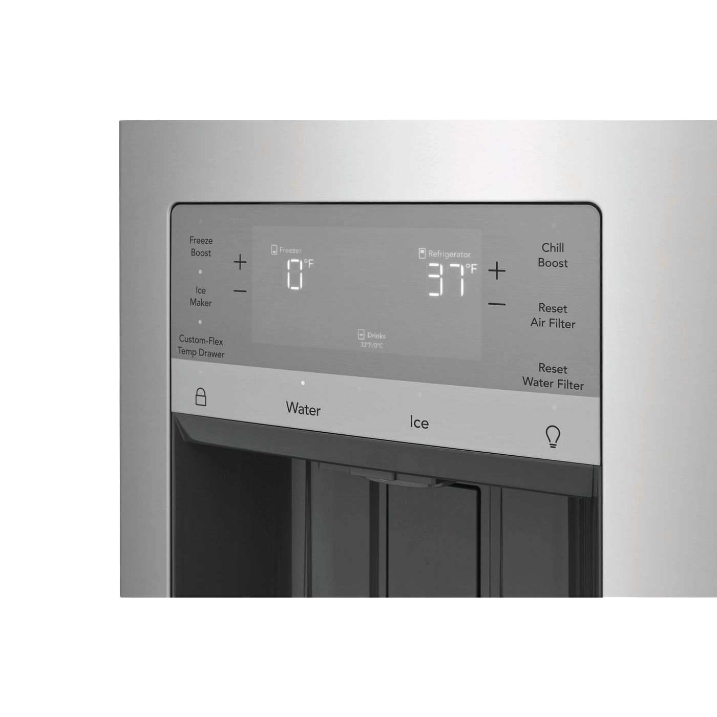 26 Cu. Ft. Standard-Depth 4-Door French Door Refrigerator