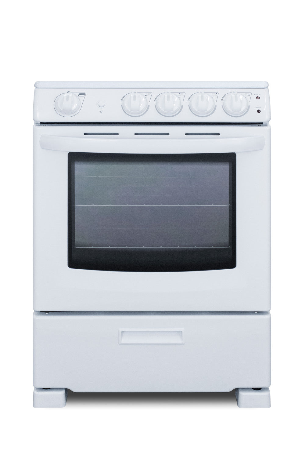 24" Wide Electric Smooth-Top Range