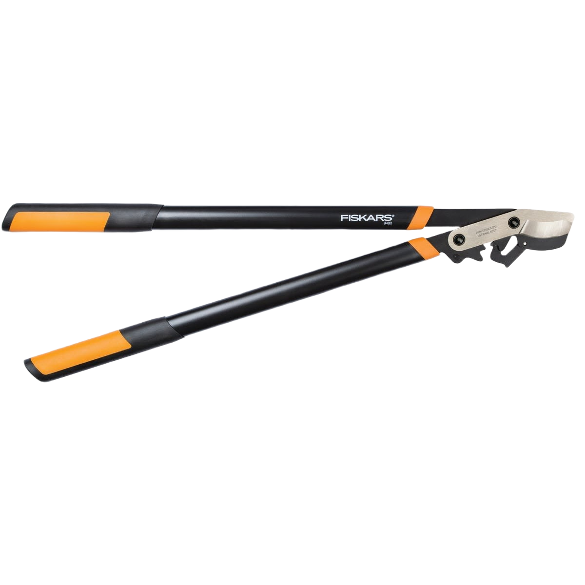 Steel bypass lopper with ergonomic handles and sharp blades for efficient pruning in tools and home improvement tasks