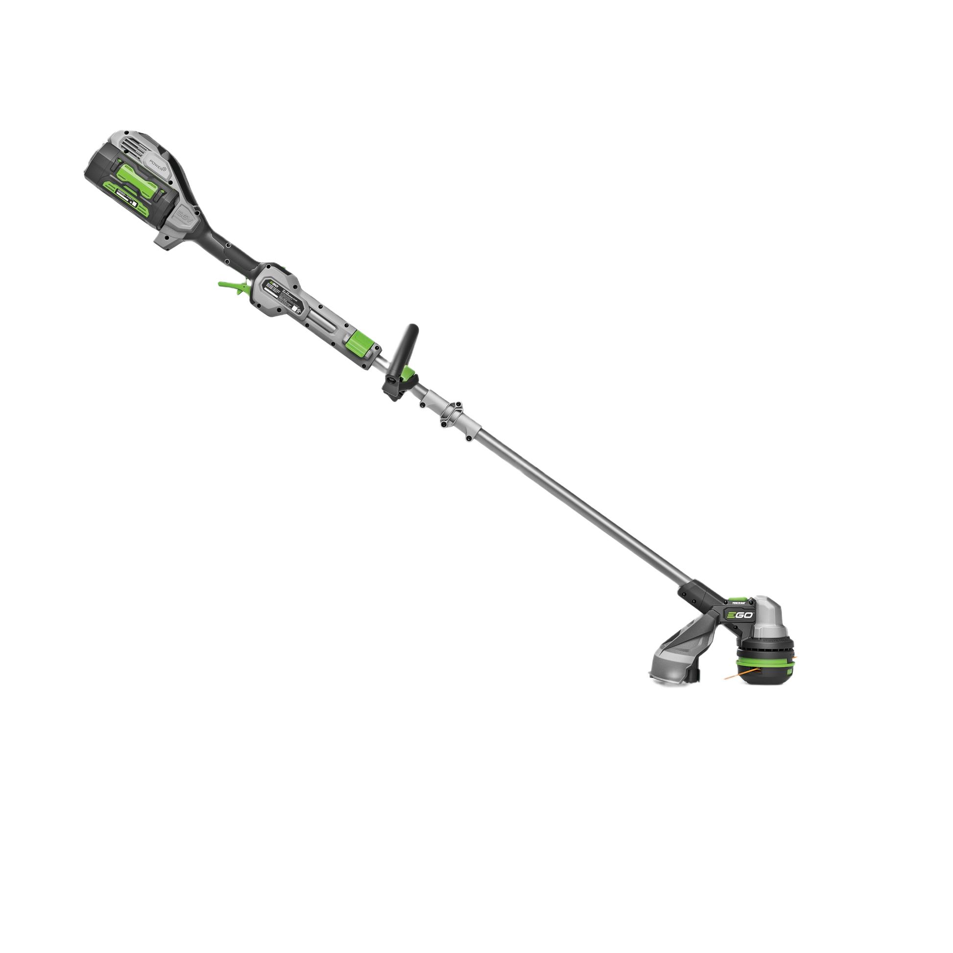 Cordless electric string trimmer with battery, charger, and POWERLOAD™ technology for lawn care in outdoor power tools collection