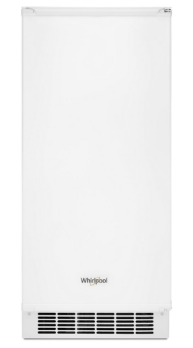 15-inch built-in icemaker with Clear Ice Technology, white finish, and vented base from Appliances collection