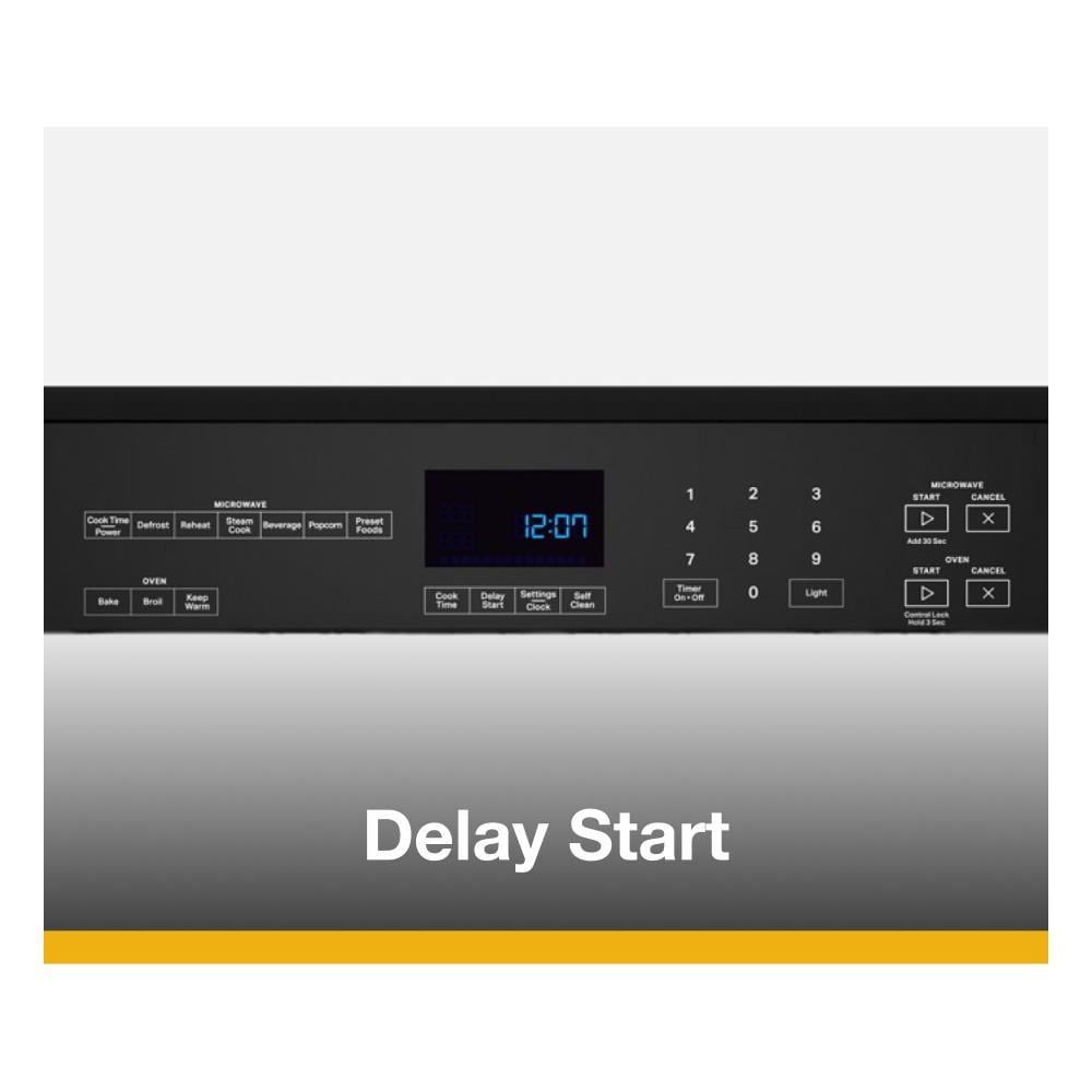 6.4 Total Cu. Ft. Combo Self-Cleaning Wall Oven