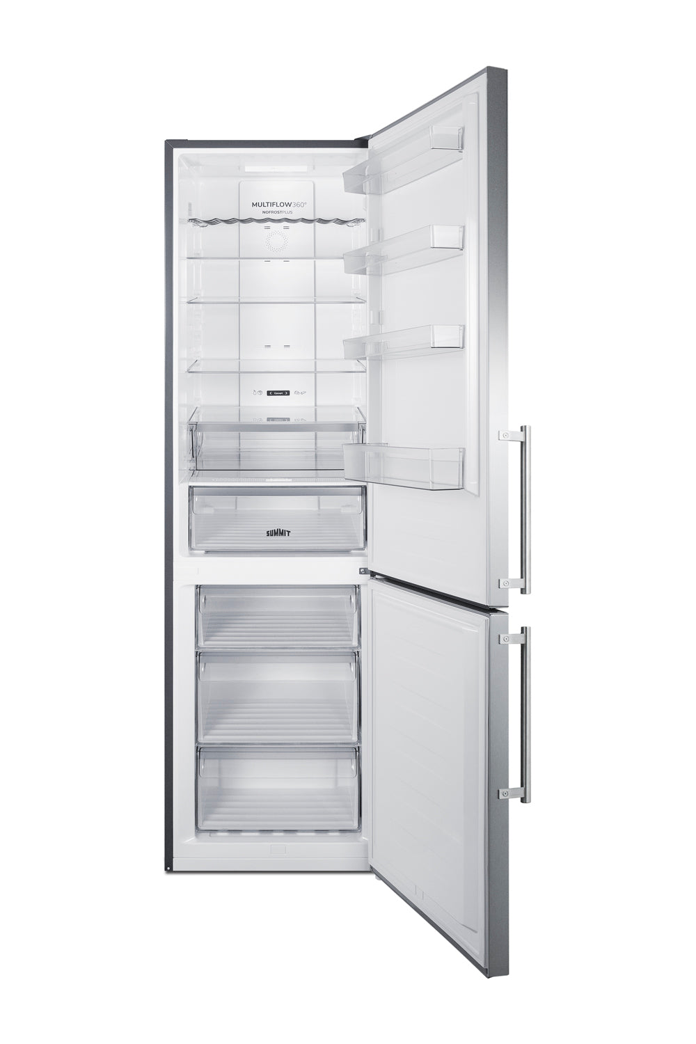 24" Wide Bottom Freezer Refrigerator
