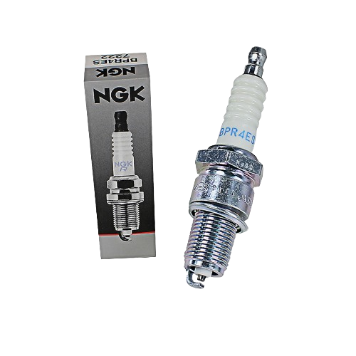 Single NGK spark plug with its packaging, suitable for parts and lubricants in home improvement tools under $50 collection
