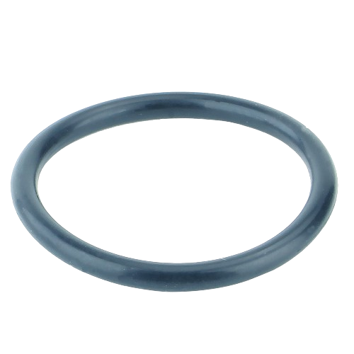 Black rubber O-ring seal designed for equipment maintenance and home improvement tool applications