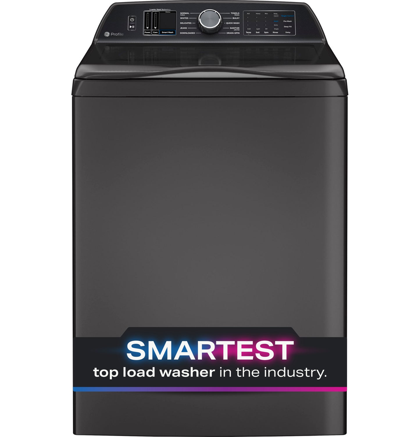 GE Profile™ ENERGY STAR® 5.3  cu. ft. Capacity Washer with Smarter Wash Technology and FlexDispense™
