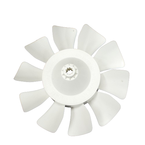 White plastic cooling fan blade for automotive and John Deere engine and auxiliary parts collections under $50