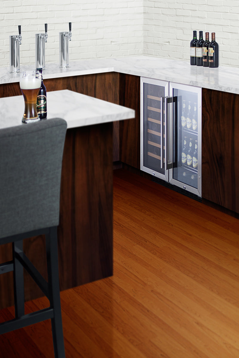 15" Wide Built-In Beverage Center