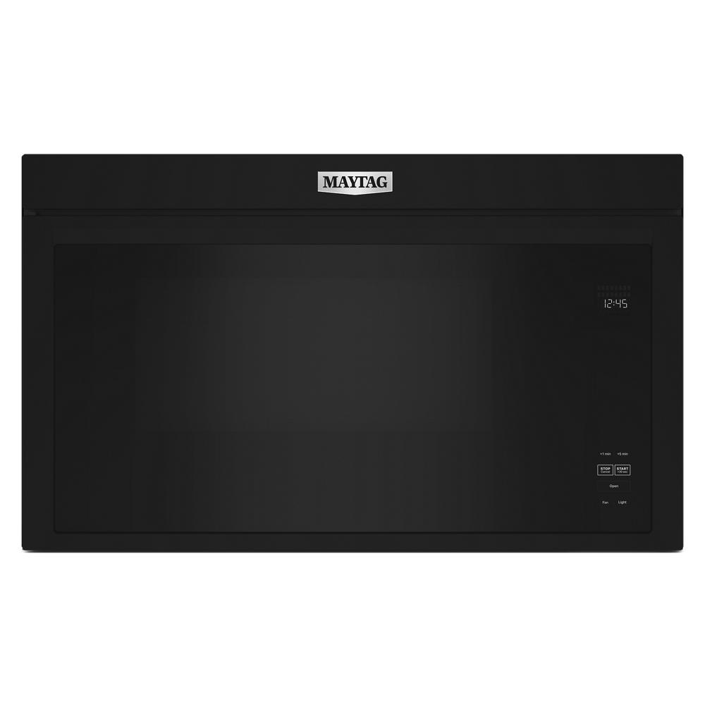 Black flush built-in over-the-range microwave with digital display and control panel in Kitchen & Kitchenware appliances collections